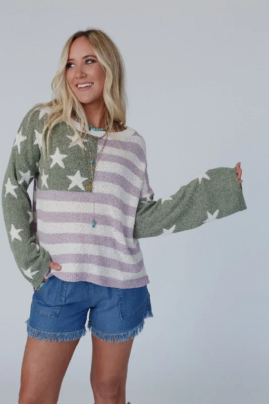 Liberty Stars And Stripes Top - Multi