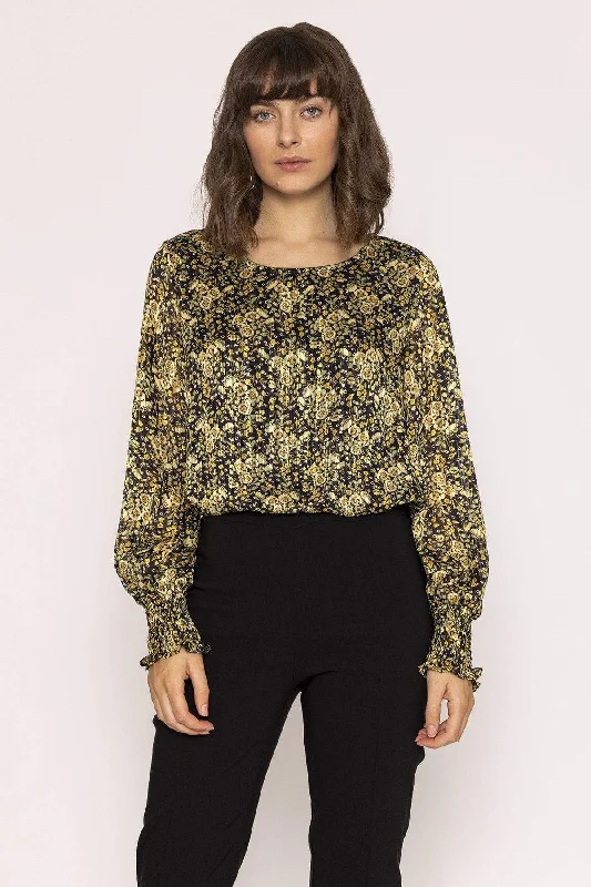 lurex-top-in-green-print