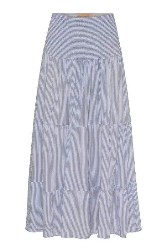 Marta Du Chateau - Mdcprincess Skirt - 1487 Jeans Stripe