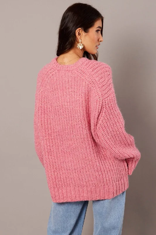 pink-knit-top-long-sleeve-chunky-kn2151-45r-1