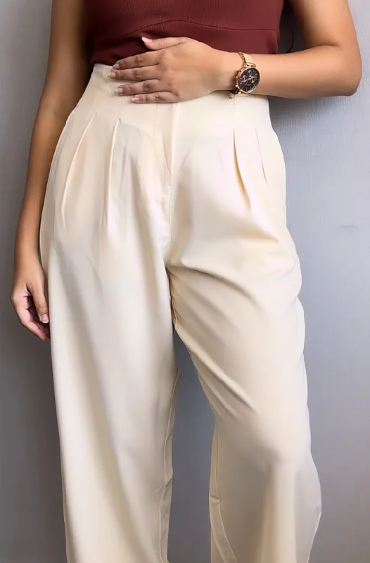 pleated-detail-high-waist-pants