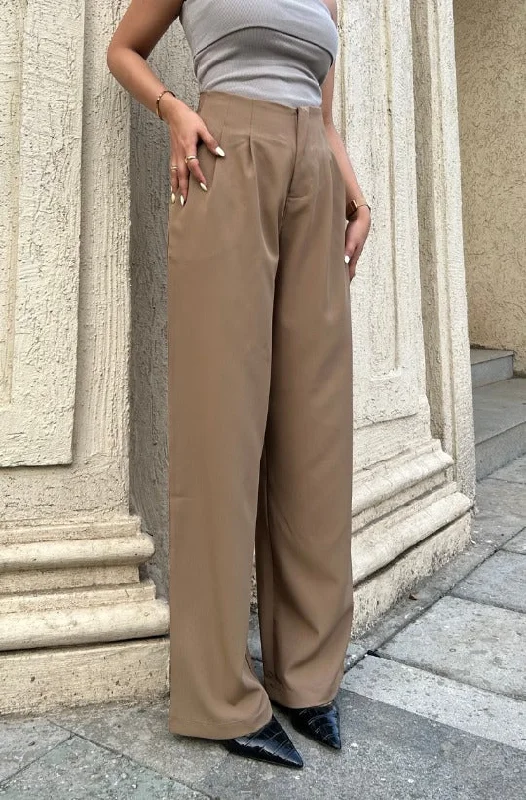 pleated-detail-high-waist-pants