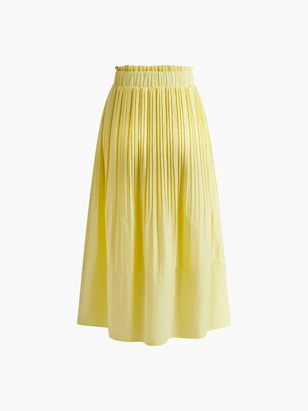 pleated-lettuce-trim-skirt