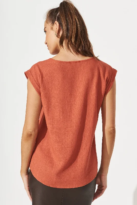 rejina-top-in-rust-linen-blend