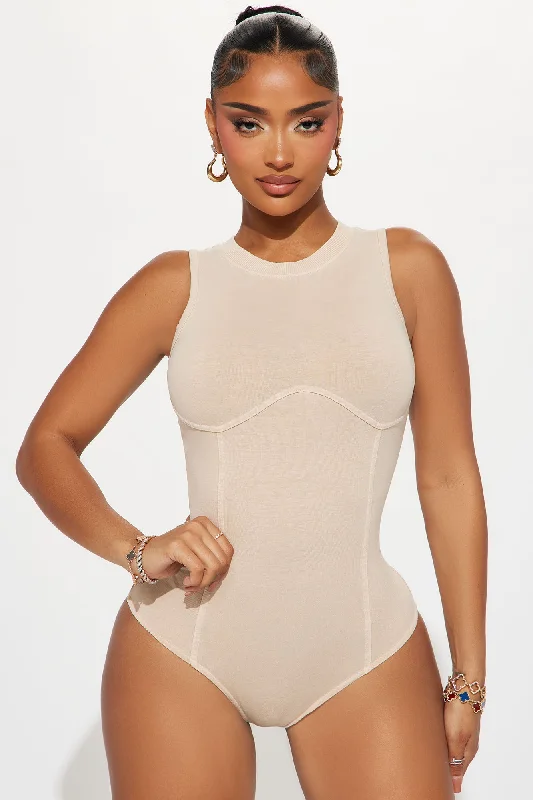 Santana Washed Bodysuit - Sand