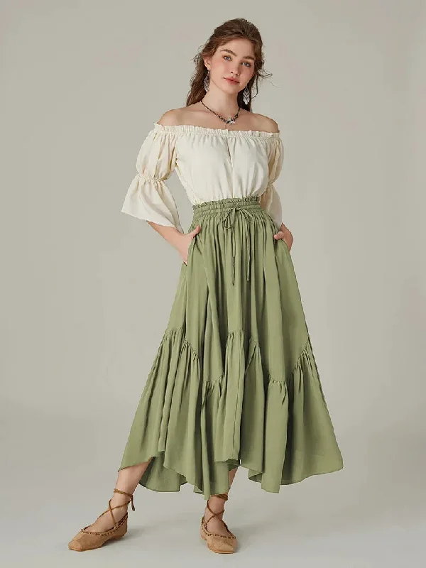 scarlet-darkness-skirts-women-renaissance-skirts-elastic-waist-irregular-hem-flared-swing-skirt