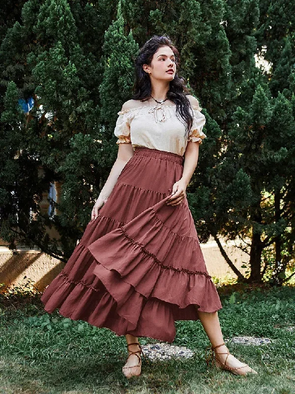 scarlet-darkness-skirts-women-renaissance-skirts-tiered-swing-comfy-skirt-with-pocket