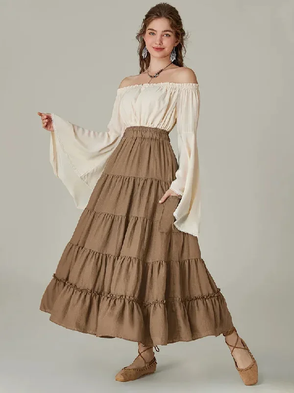 scarlet-darkness-skirts-women-renaissance-skirts-tiered-swing-comfy-skirt-with-pocket