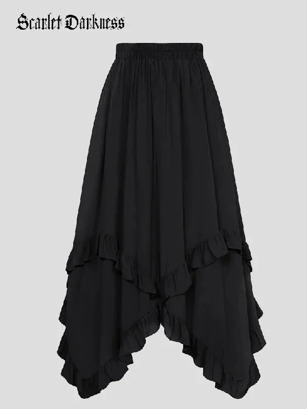 scarlet-darkness-women-skirt-renaissance-skirts-irregular-hem-swing-skirt-elastic-waist-a-line-maxi-skirt