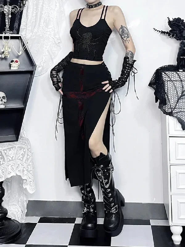 scarlet-darkness-women-skirts-gothic-cross-cut-out-slim-maxi-skirt