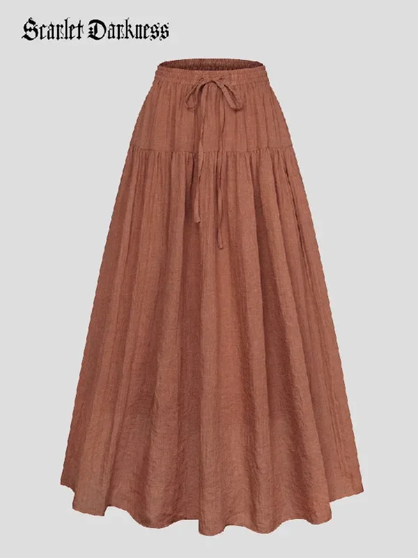 scarlet-darkness-women-skirts-renaissance-swing-skirt-elastic-drawstring-waist-a-line-maxi-skirt