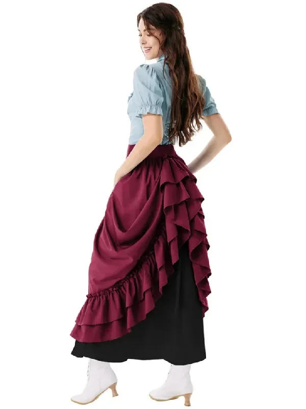 scarlet-darkness-women-skirts-victorian-dual-layer-ruffled-hem-back-adjustable-skirt-1