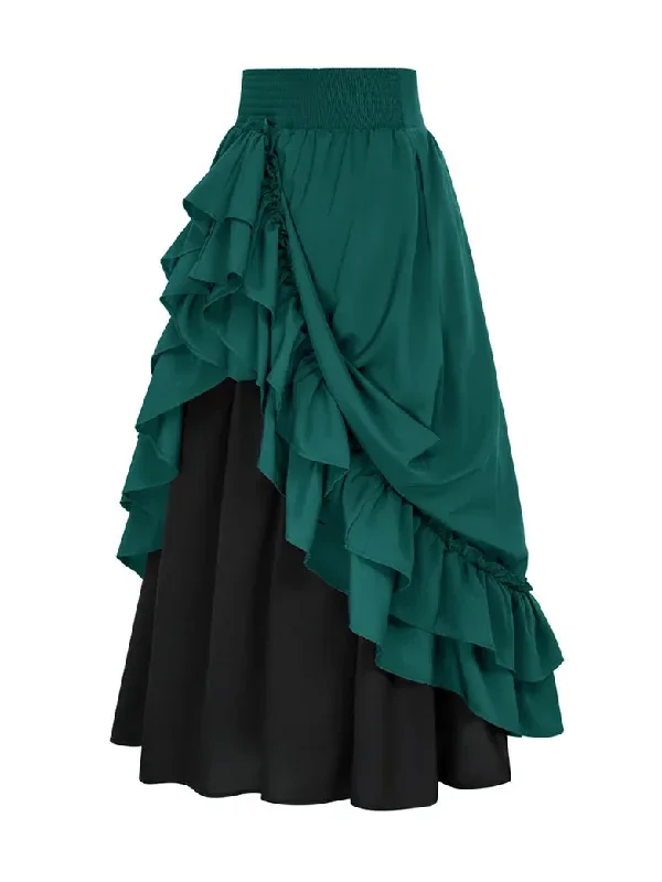 scarlet-darkness-women-skirts-victorian-dual-layer-ruffled-hem-back-adjustable-skirt-1