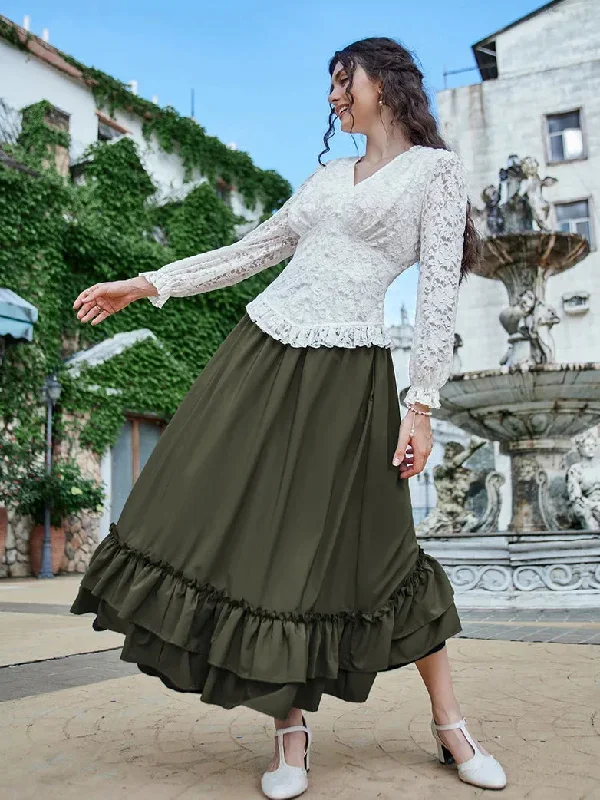 scarlet-darkness-women-skirts-victorian-dual-layer-ruffled-hem-back-adjustable-skirt-1