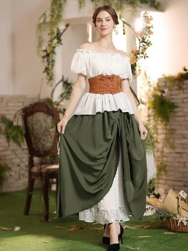 scarlet-darknss-skirts-renaissance-skirts-elastic-waist-double-layer-lace-hem-long-skirts