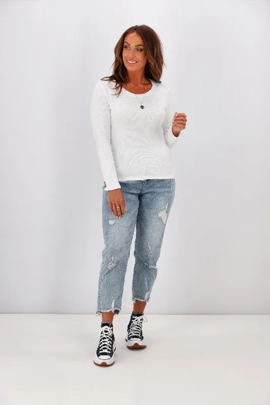 shine-on-label-classic-rib-long-sleeve-top-white