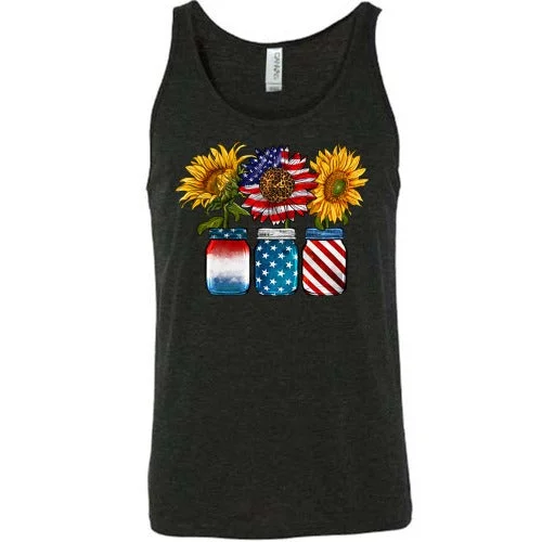 sunflower-mason-jars-shirt-unisex