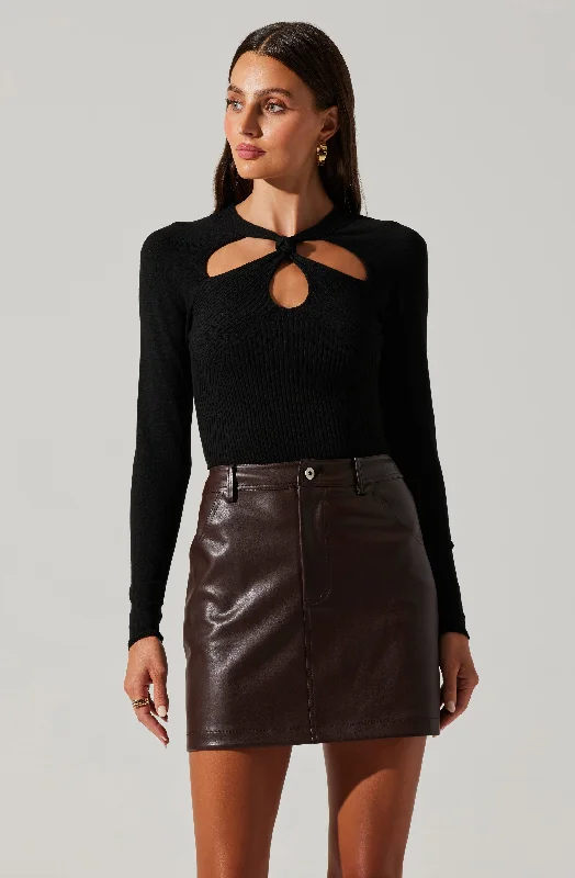 twist-neck-cutout-sweater