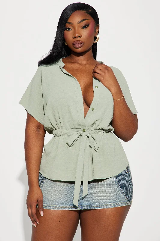 waist-no-time-blouse-sage