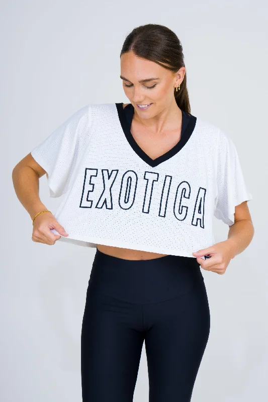 white-bball-mesh-v-neck-exotica-black-embroidered-cropped-boyfriend-tee