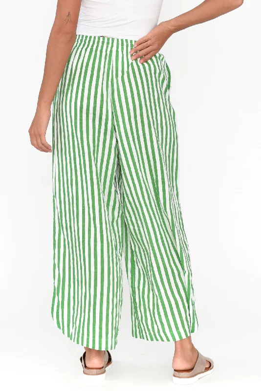 yuri-green-stripe-cotton-blend-pants