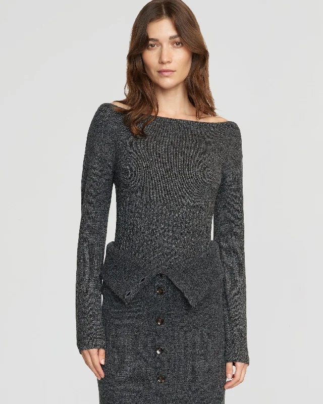 zaza-ribbed-waist-sweater-heather-charcoal